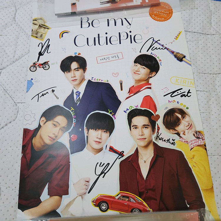 큐티파이(cutiepie) 한국 팬미팅 공식 굿즈 세트--1
