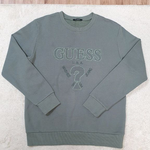 [남성100] 정품 게스 기모 티셔츠 새것수준 무료배송