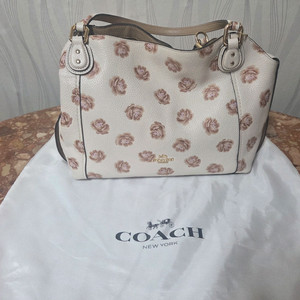 코치 가죽 토트앤 숄더백