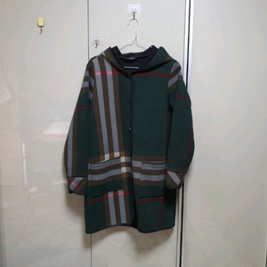 비비올리비아 여성 체크 후드 점퍼(55권장)/ 만원