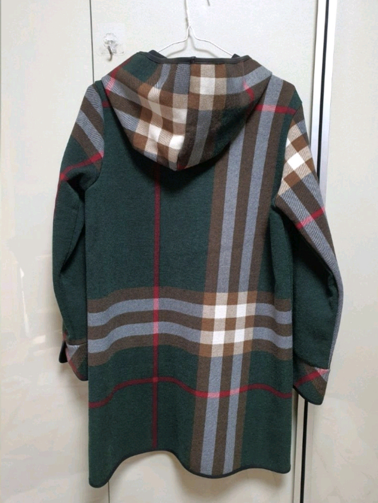 비비올리비아 여성 체크 후드 점퍼(55권장)/ 만원--3