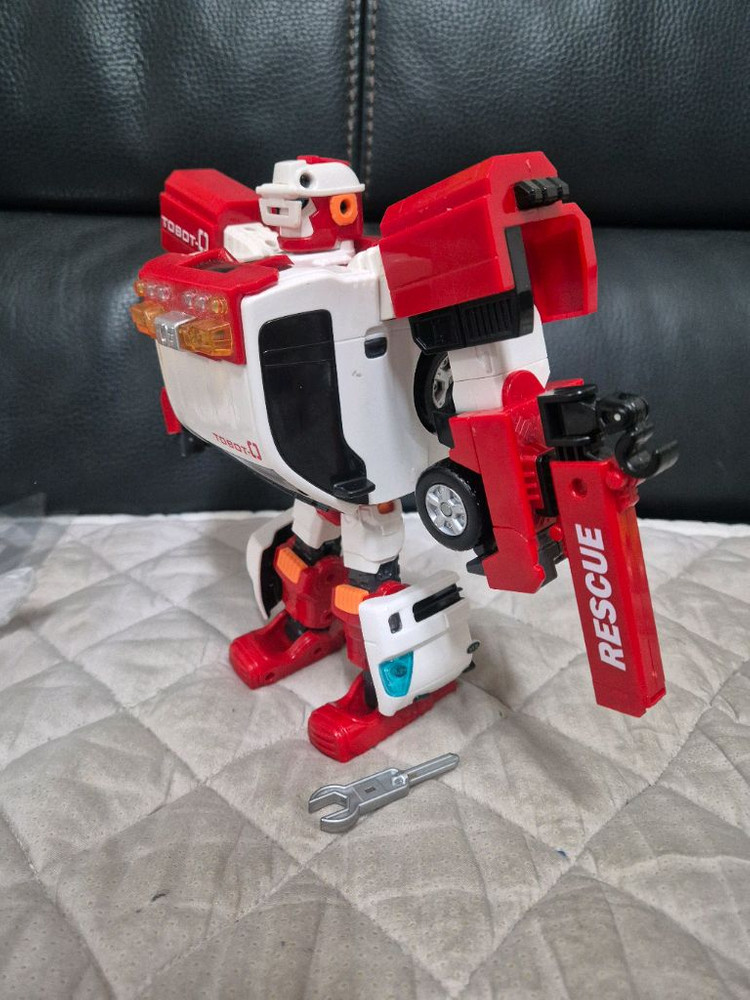 또봇 레스큐 제로 레드(크레인, 또키포함) 이미지