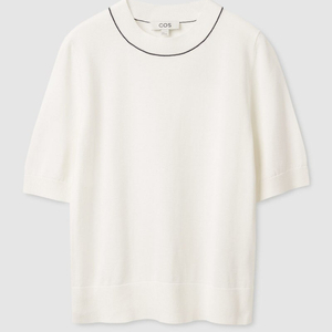 COS 코스 슬리브 반팔 니트 xs