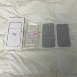 [새상품] 아이폰 17 Pro 투명 케이스 + 사생활 보호 필름