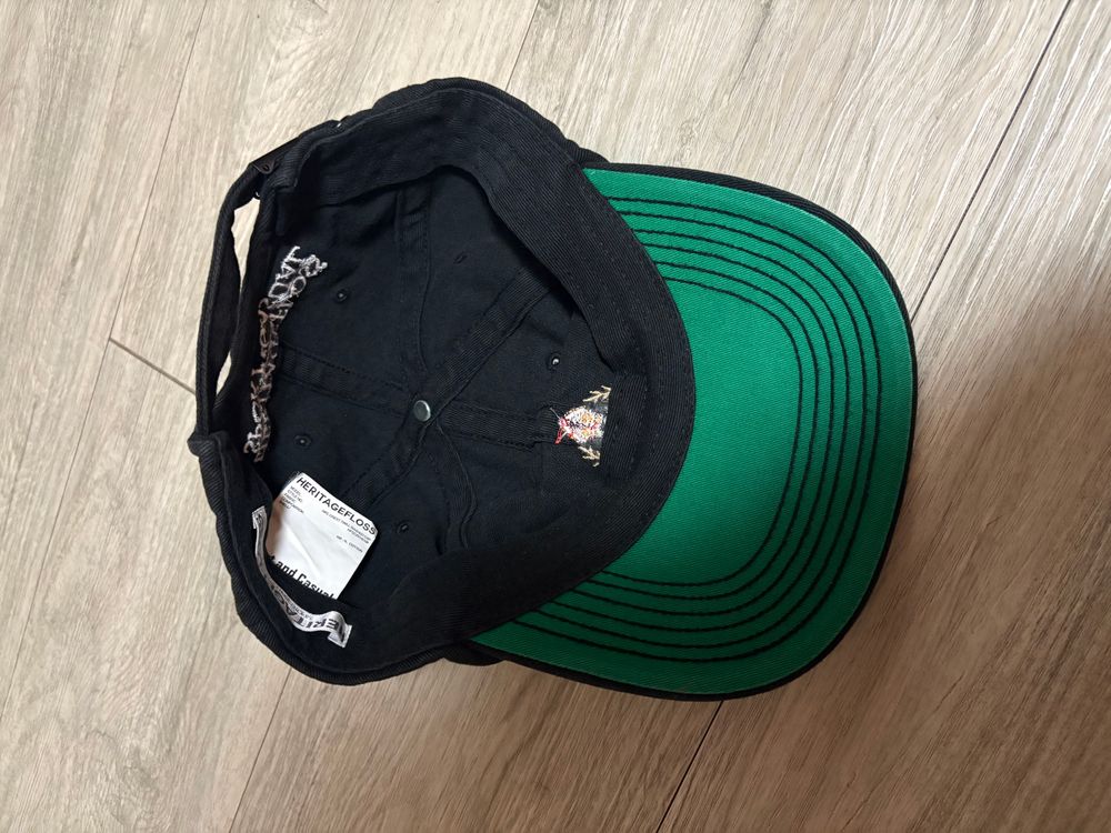 헤리티지플로스 모자 볼캡 블랙--2