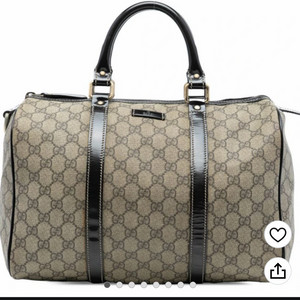 GG 캔버스 보스턴백