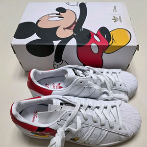 [새상품265] 아디다스 X 디즈니 미키마우스 슈퍼스타 265