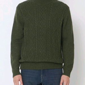 브렌우드 울혼방 반넥 니트 105 새제품 팝니다