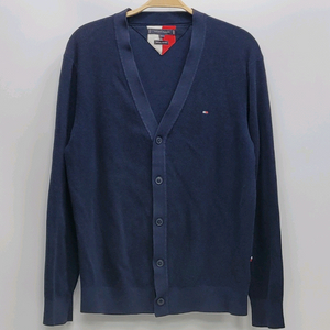 TOMMY HILFIGER 타미힐피거 브이넥 가디건 / 남 L 네이비
