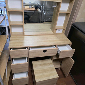 거울 화장대 세트