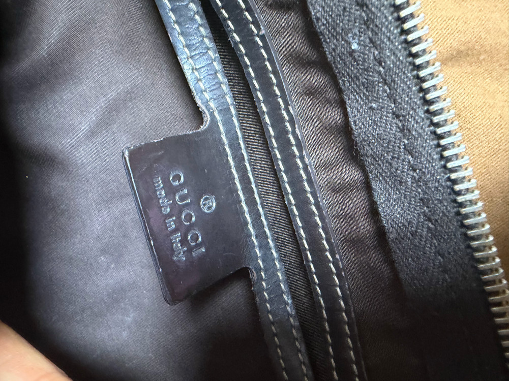 GG 캔버스 보스턴백--4