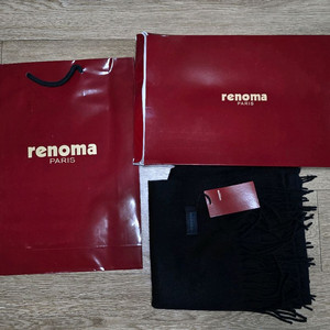 레노마 캐시미어 100 머플러 새제품 팝니다