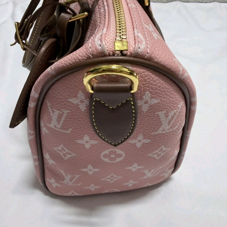 새상품> 모노그램 스피디 핑크--3