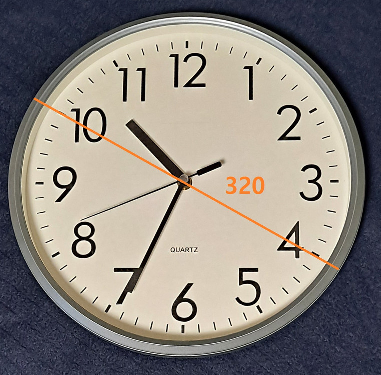 벽걸이 시계 이미지