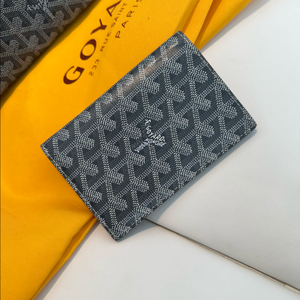 미사용급 백화점 구매 고야드 여권 카드지갑 그레이