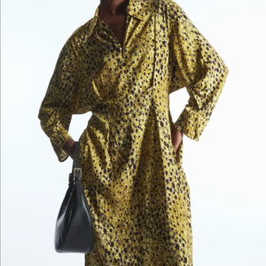 COS 코스 레오파드 셔츠 드레스 원피스 32