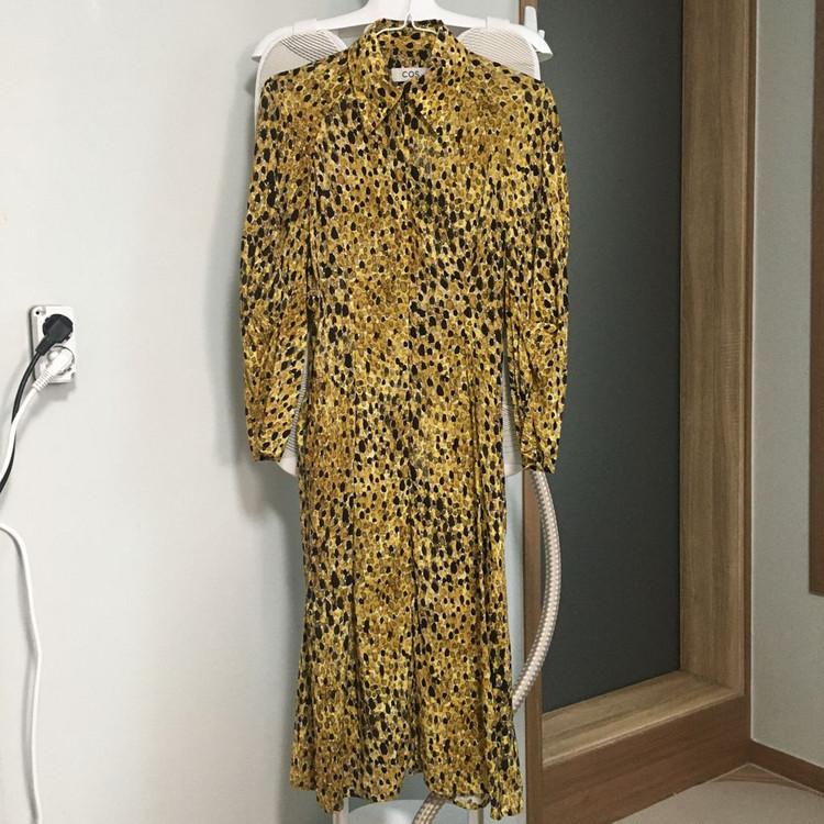 COS 코스 레오파드 셔츠 드레스 원피스 32--2