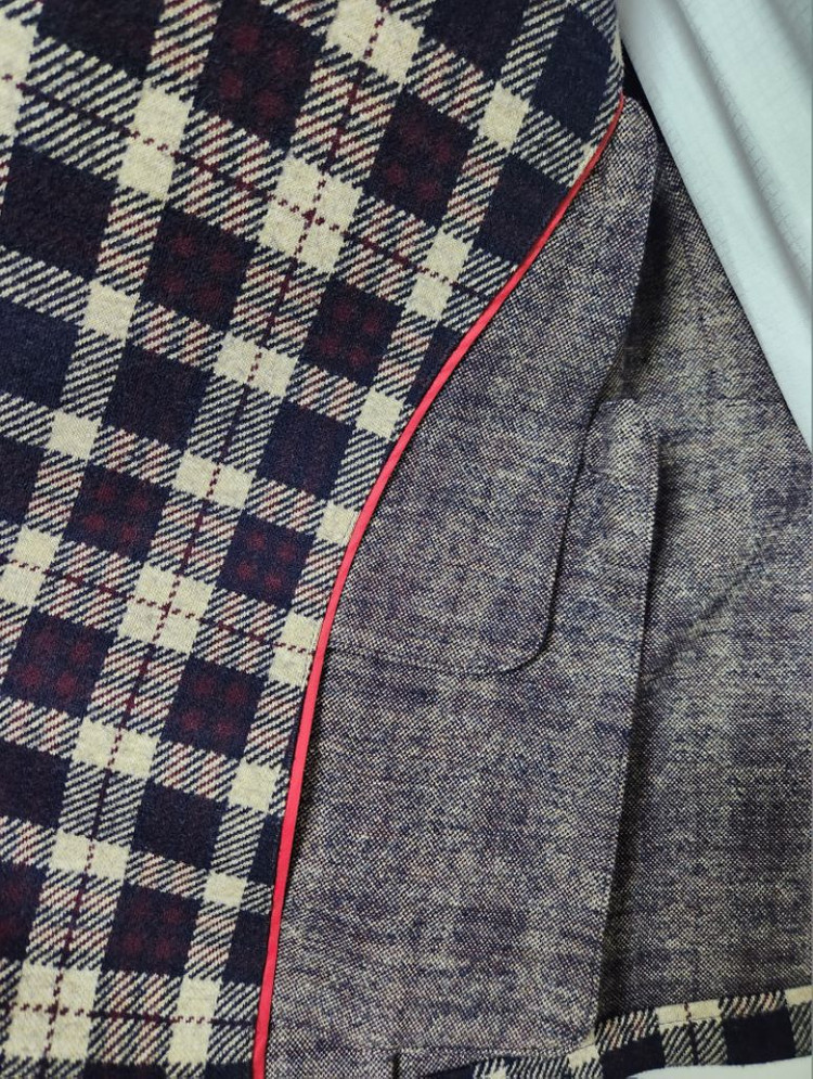 일레븐티 뉴트럴 글렌체크 블레이저 자켓 B75GIAB0--6