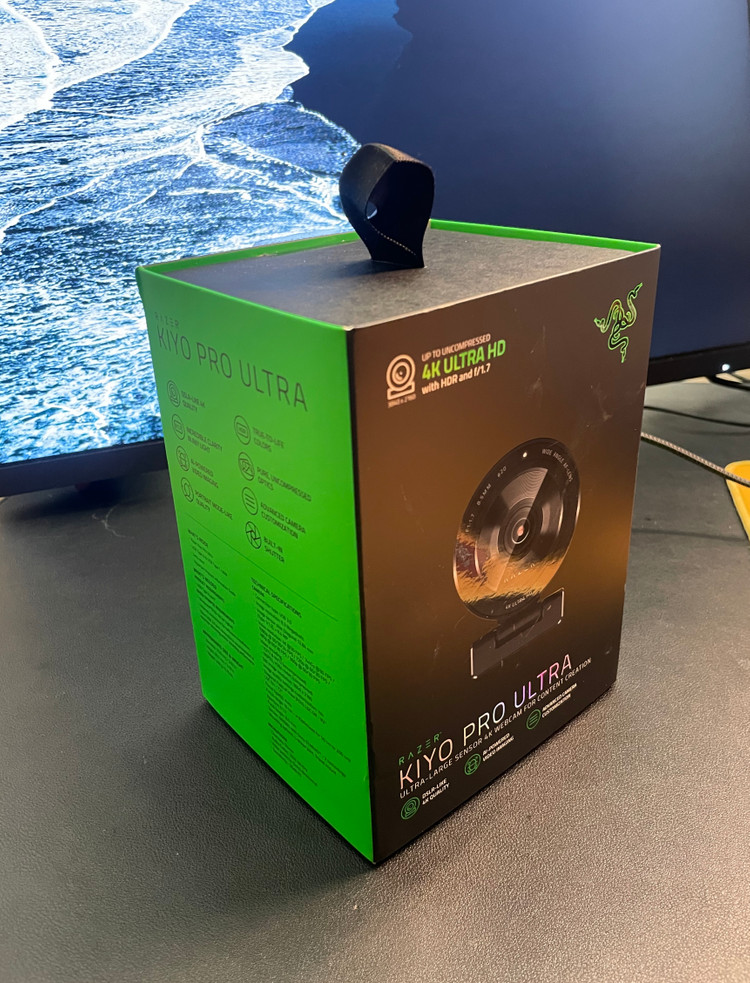 레이저 키요 프로 울트라 4K 웹캠 팝니다. Kiyo pro Ultra 4K--1