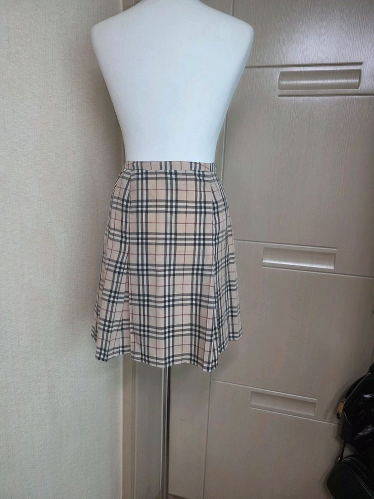 버버리 정품 스커트--2