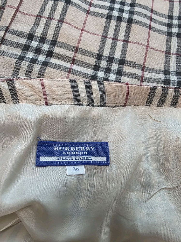 버버리 정품 스커트--5