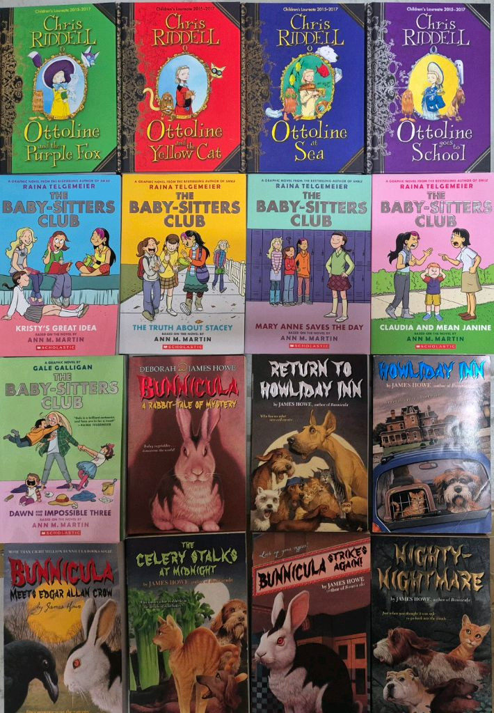 Ottoline시리즈 4권,The Baby-Sitters Club 5권 ,Bunnicula 7권 일괄 택포--1