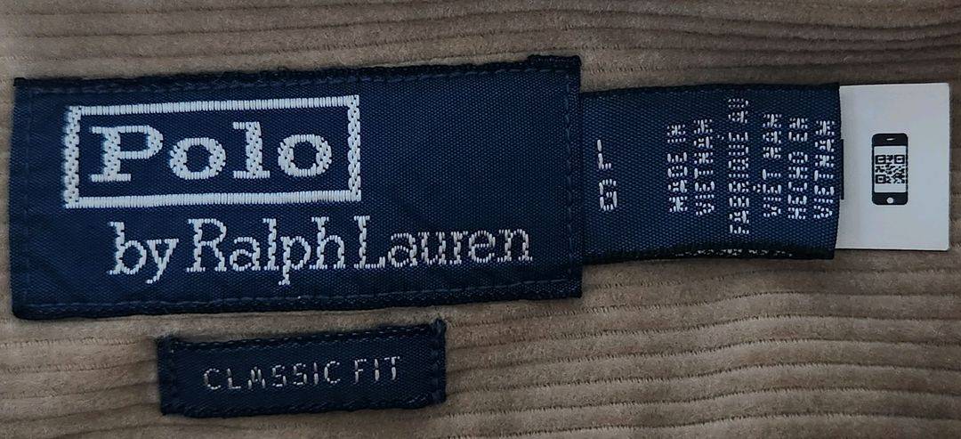 폴로 랄프로렌 신형 코듀로이 셔츠 베이지 L 23SS--3