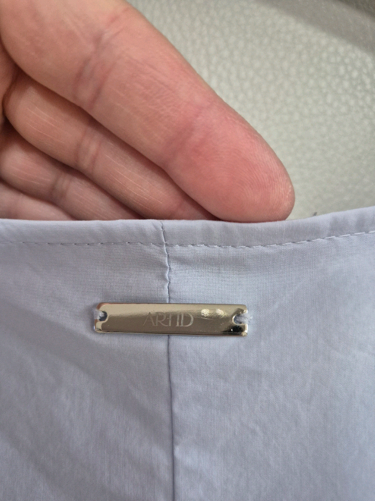 (택채새상품) 아티드 스퀘어넥 스트랩 블라우스--4