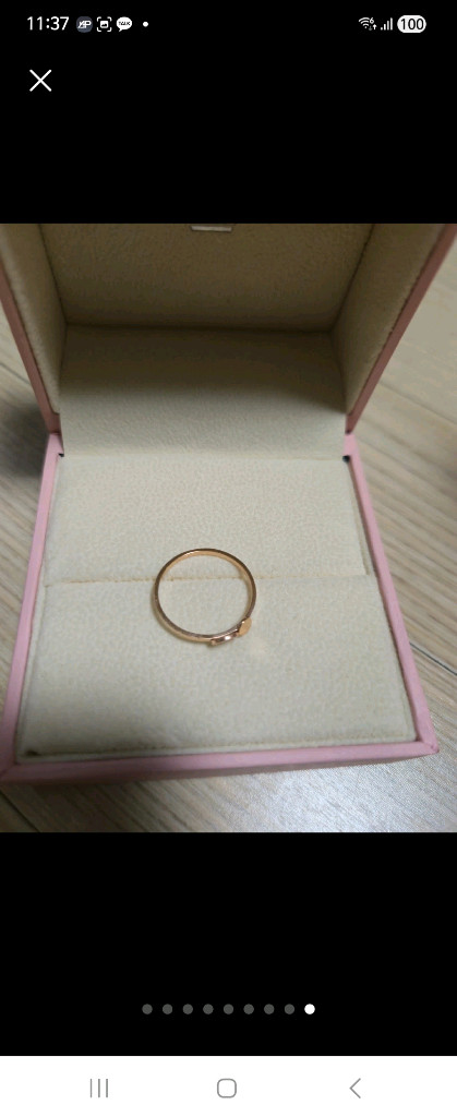 제이에스티나 14K 반지 이미지