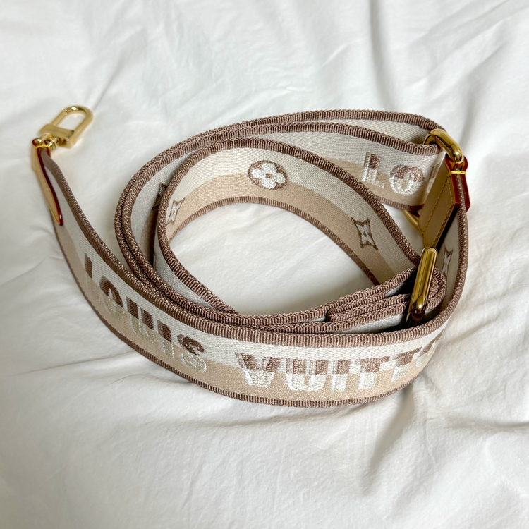 [미사용 새상품] 루이비통 반둘리에 가방 스트랩 (베이지)--2