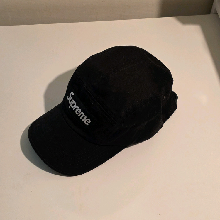 슈프림 박스로고 캠프캡 정품--1