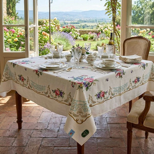 70s 서독산 로젠탈/ 풀라벨 미사용 테이블보/프리미엄 라인 이미지