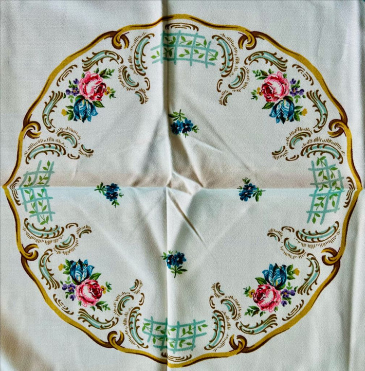 70s 서독산 로젠탈/ 풀라벨 미사용 테이블보/프리미엄 라인 이미지