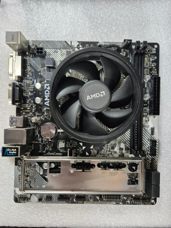 AMD 라이젠 3 2200G CPU A320M 메인보드 정상 테스트 확인함--1