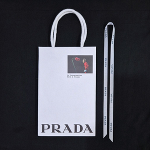 [정품]프라다 쇼핑백+리본 SET,프라다 가방,프라다 지갑,프리다 박스,프라다 리본,프라다