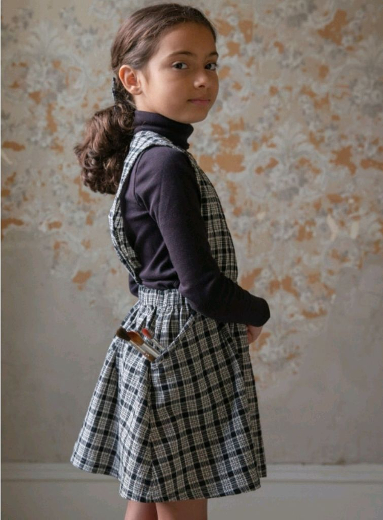 수어플룸 티피 도트 블라 6y 일괄--3