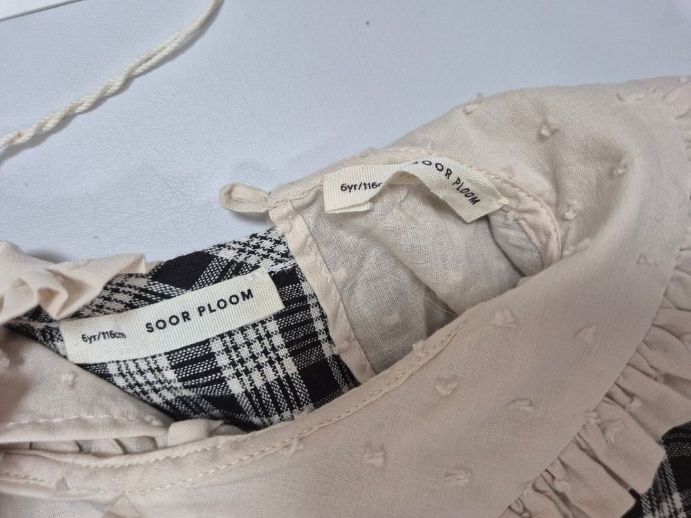 수어플룸 티피 도트 블라 6y 일괄--8