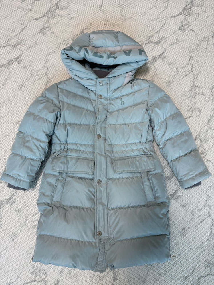 해지스 키즈 120 덕다운 패딩팝니다.--6