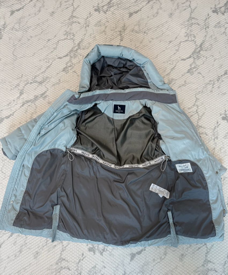 해지스 키즈 120 덕다운 패딩팝니다.--9