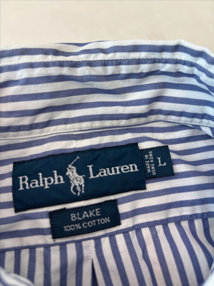 폴로 스트라이프 셔츠 클래식핏 L(105~110)--1