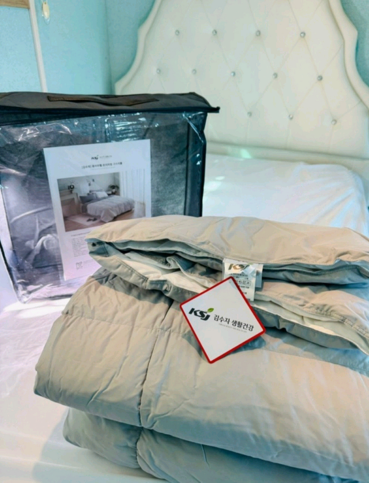 [김수자] Kingform 퓨어라벨 프리미엄 구스이불구스 이불로 호텔 침구로 납품하는 제품 미개봉--5