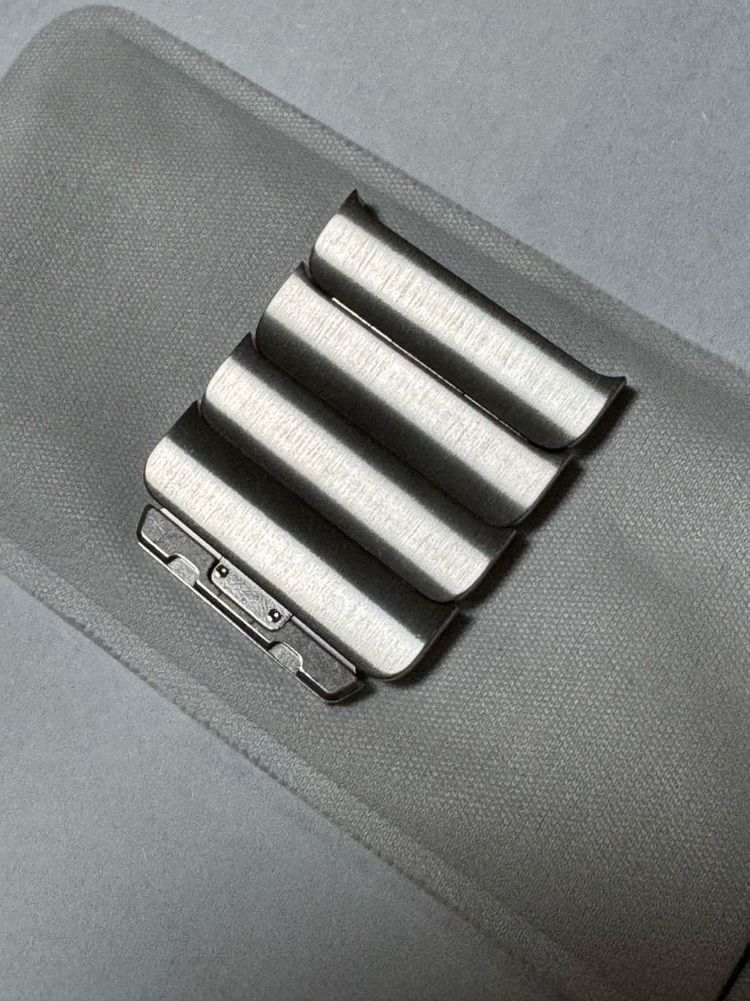 애플 정품 애플워치 스트랩 링크브레이슬릿 실버 42mm/45mm--9