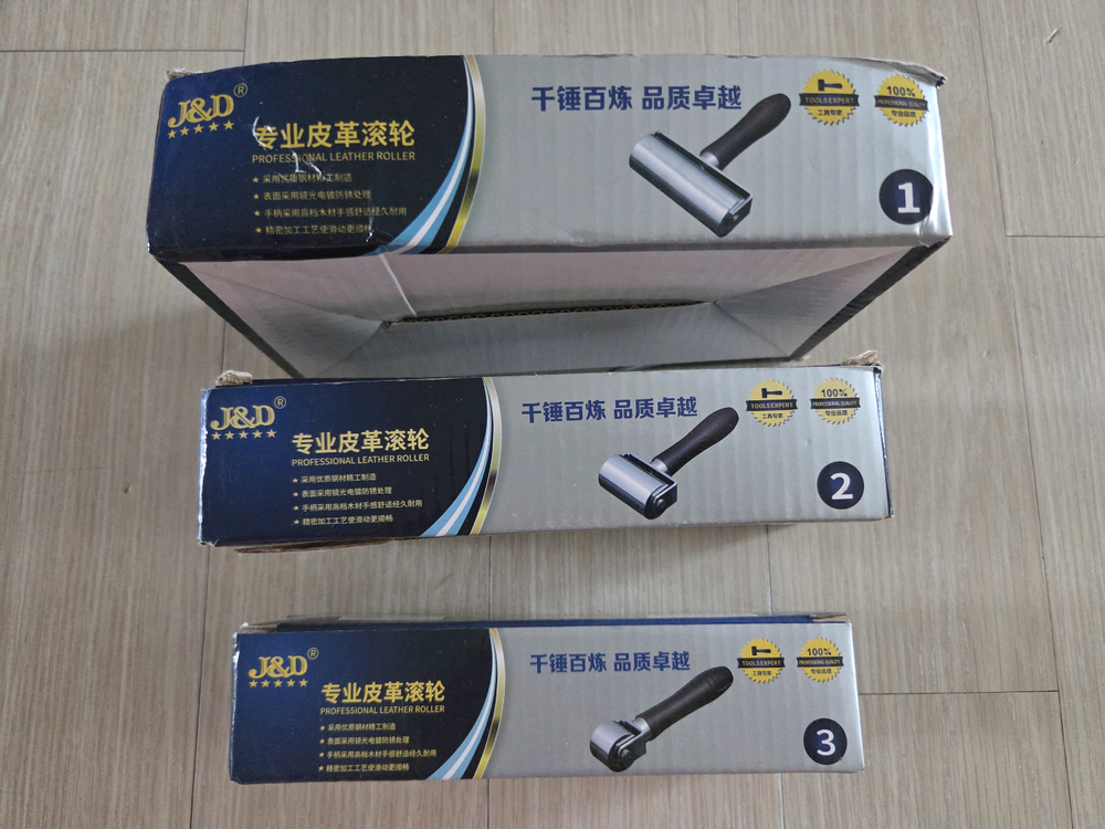 가죽공예용 롤러 3종--2