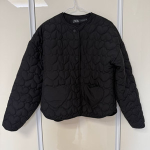 자라 하트 패딩