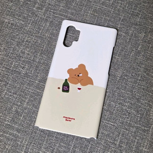 모스카토 베어 갤럭시노트10플러스 케이스 하드 이미지