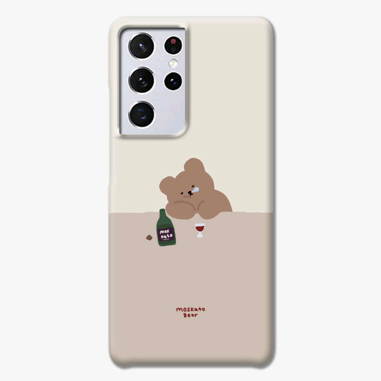 모스카토 베어 갤럭시노트10플러스 케이스 하드 이미지