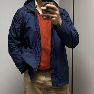 폴로 랄프로렌 네이비 바람막이 100