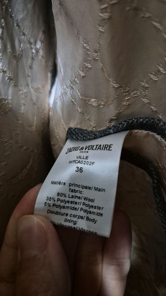 쟈딕앤볼테르 자켓 36(55사이즈)--3