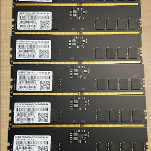 GEIL DDR5 5200 16GB 4개 32GB세트 램 메모리