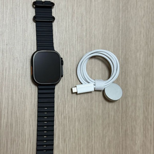 애플워치 울트라3 블랙 티타늄 S급 W-18 보증26.9.29 이미지